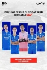 Poster NOBAR BIRU - PERSIJAP vs PERSIB